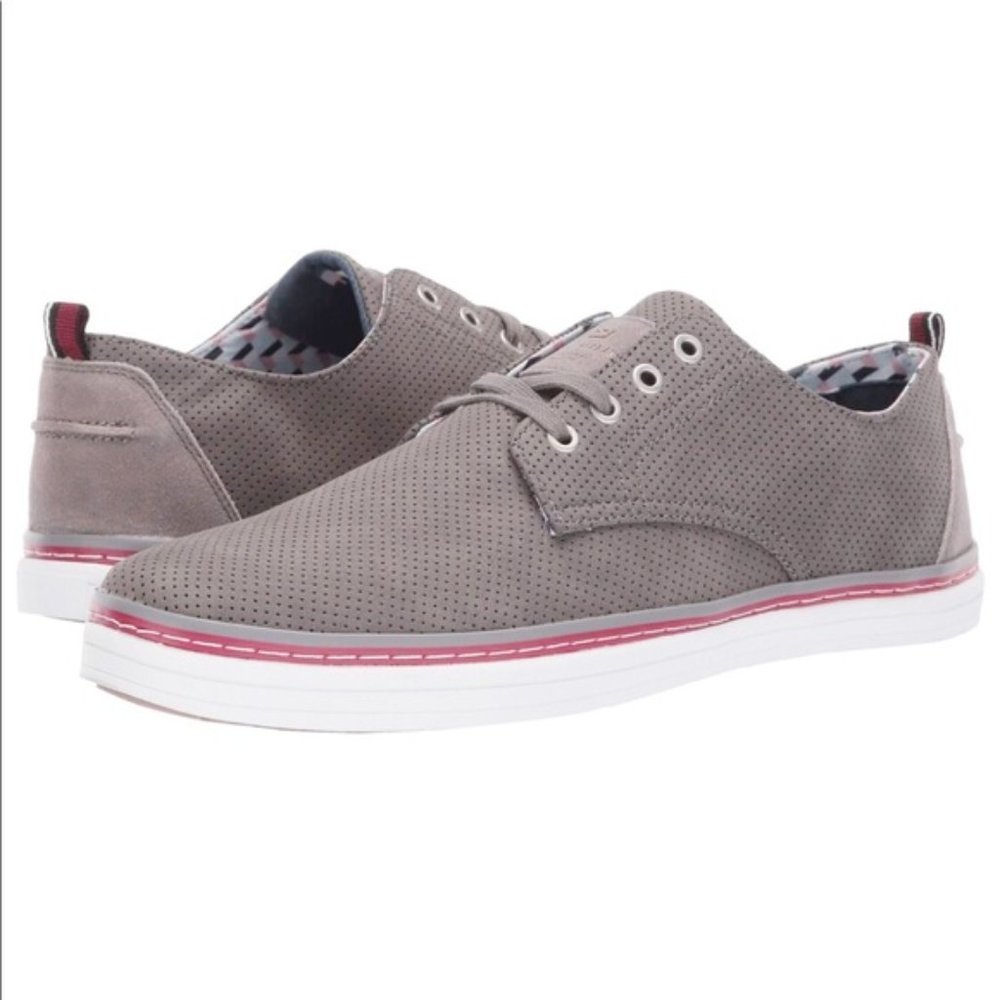 NWB Ben Sherman Brahma Derby Grey Chambray Mens 9